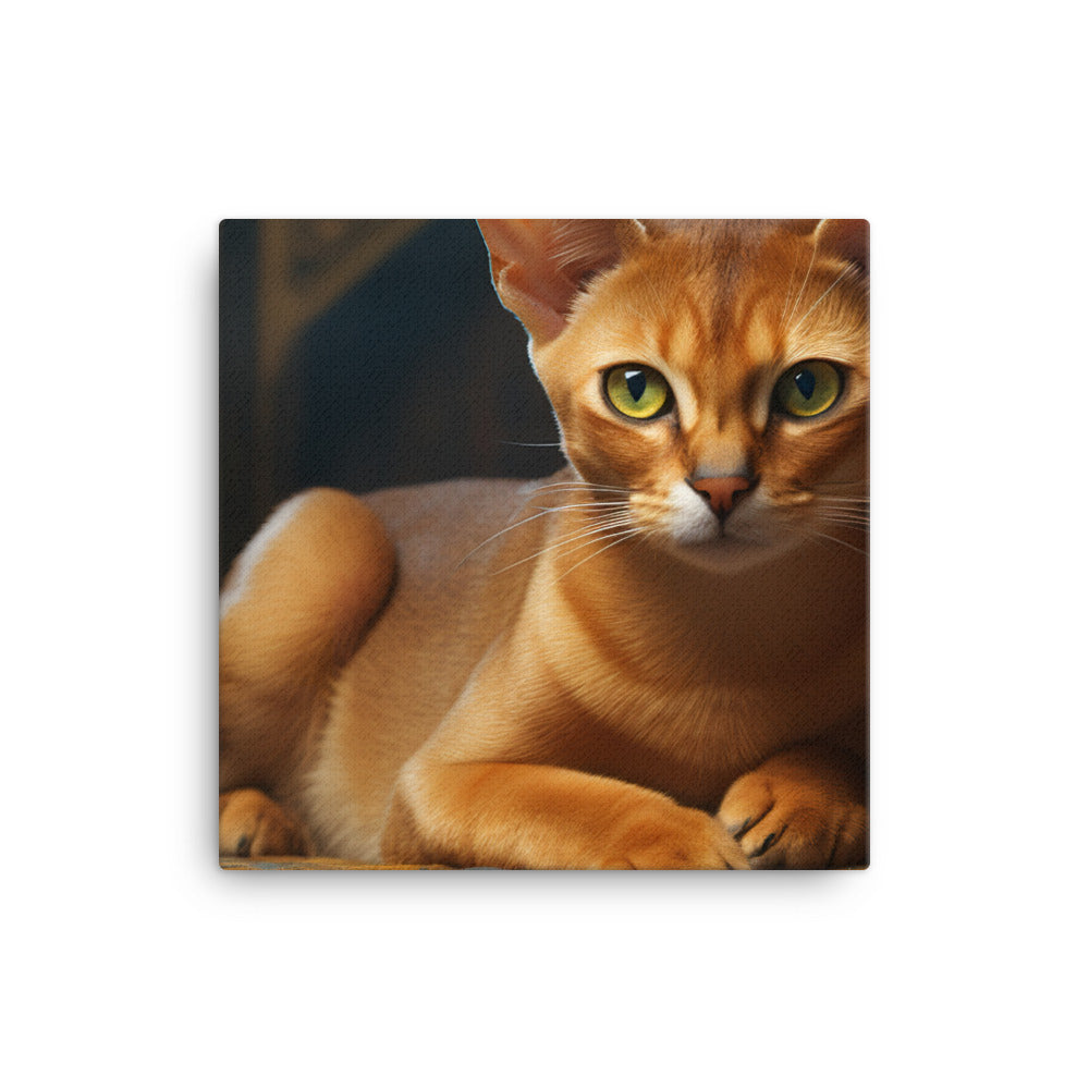 Abyssinian Canvas - PosterfyAI.com