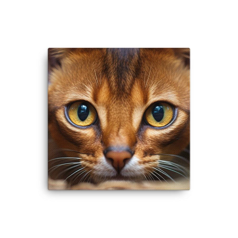 Abyssinian Canvas - PosterfyAI.com