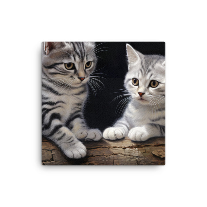 American Shorthair Canvas - PosterfyAI.com