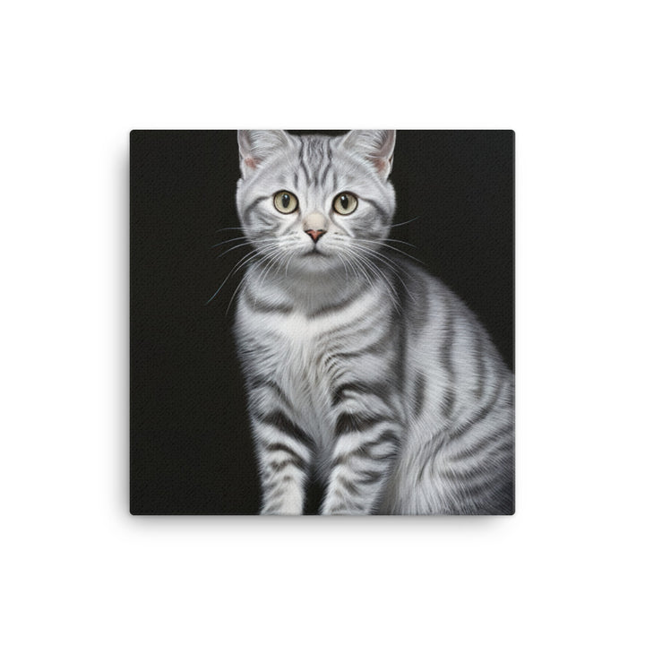 American Shorthair Canvas - PosterfyAI.com