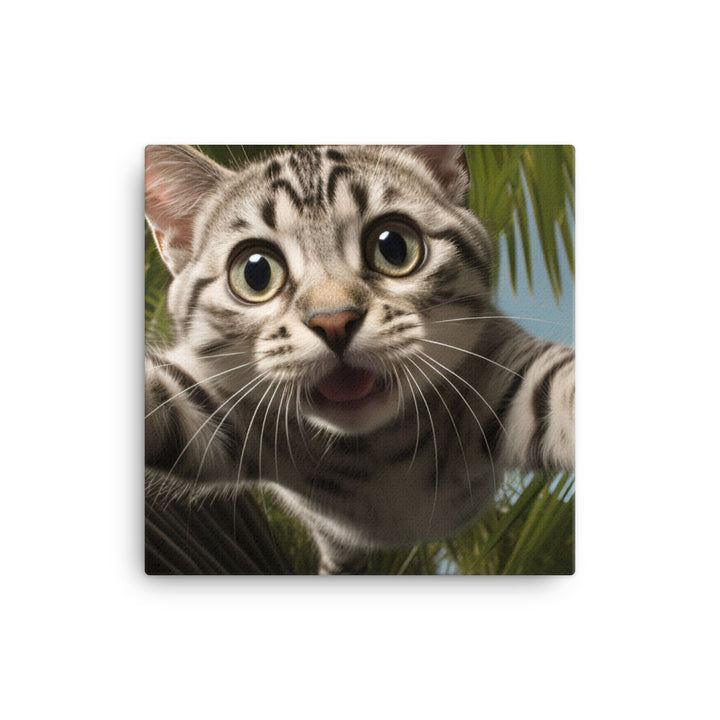 American Shorthair Canvas - PosterfyAI.com