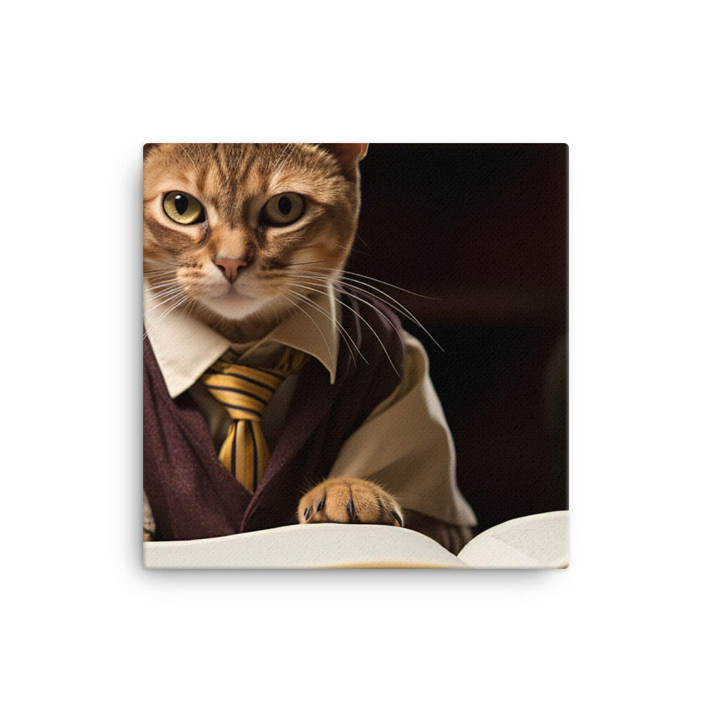 Abyssinian Student Canvas - PosterfyAI.com