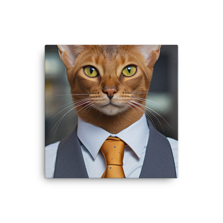 Abyssinian Sales Consultant Canvas - PosterfyAI.com