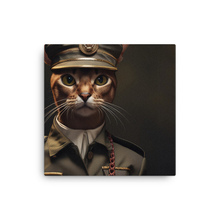 Abyssinian Prison Officer Canvas - PosterfyAI.com