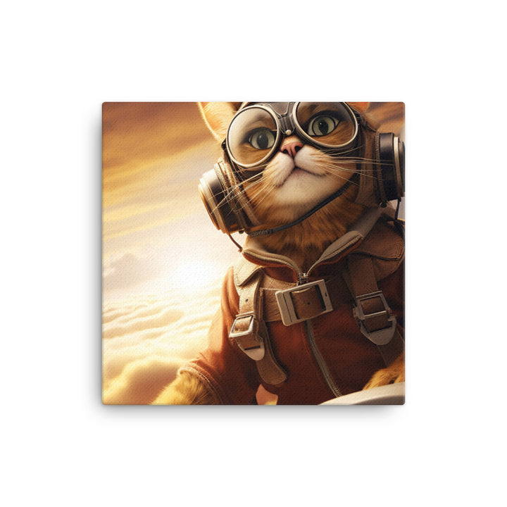 Abyssinian Pilot Canvas - PosterfyAI.com