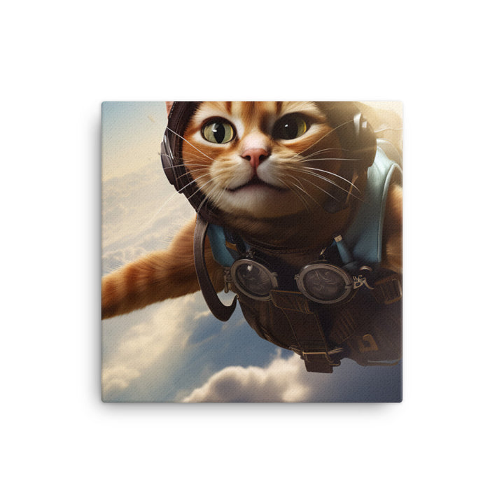 Abyssinian Pilot Canvas - PosterfyAI.com