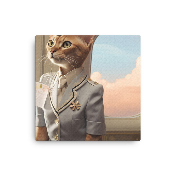 Abyssinian Cabin Crew Canvas - PosterfyAI.com