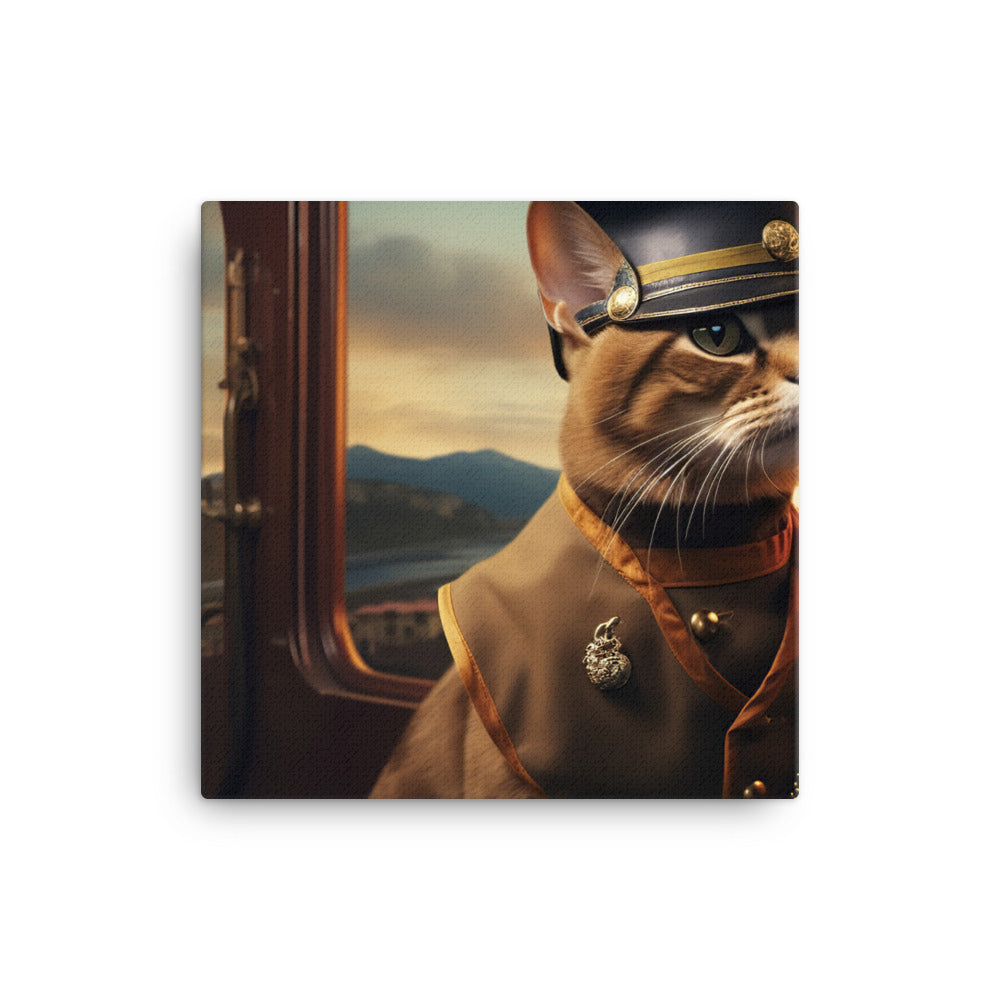 Abyssinian Transit Operator Canvas - PosterfyAI.com