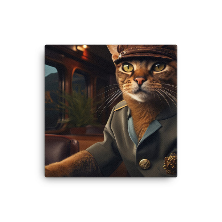 Abyssinian Transit Operator Canvas - PosterfyAI.com