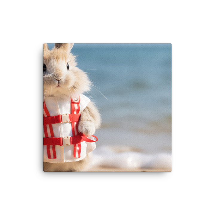 Lionhead Lifeguard Canvas - PosterfyAI.com