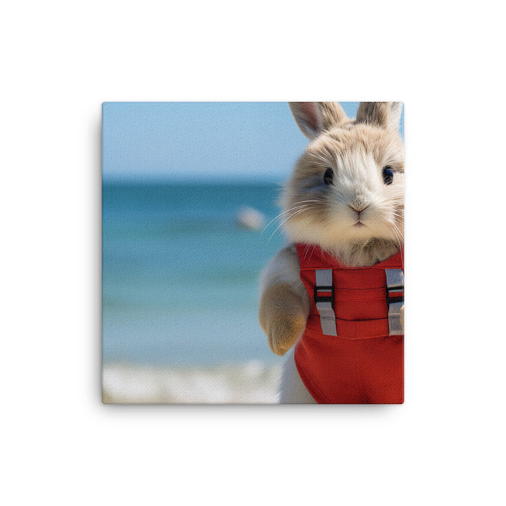 Lionhead Lifeguard Canvas - PosterfyAI.com