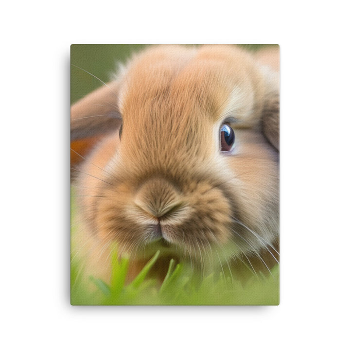 Holland Lop Canvas - PosterfyAI.com