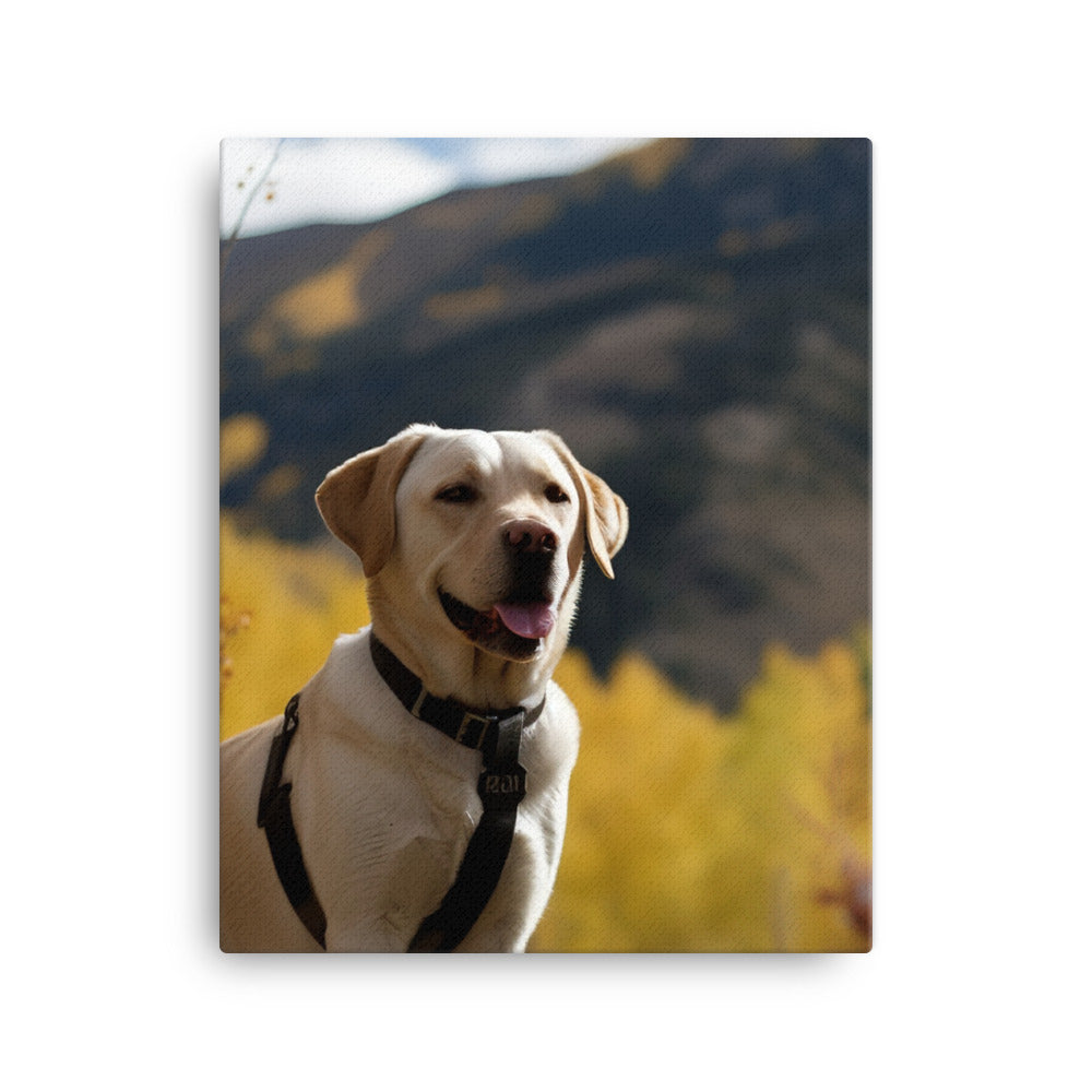 Labrador Retriever Canvas - PosterfyAI.com