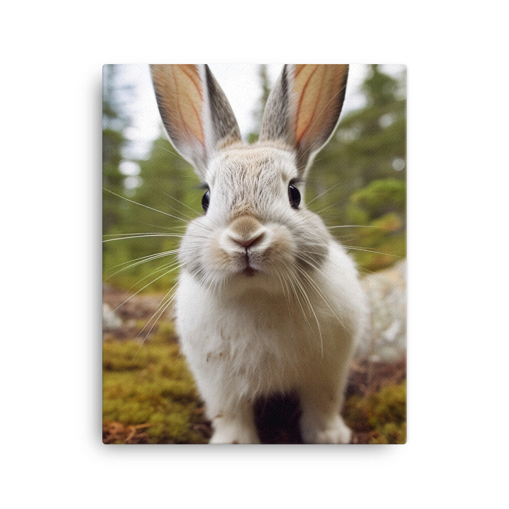 Rhinelander Bunny Canvas - PosterfyAI.com