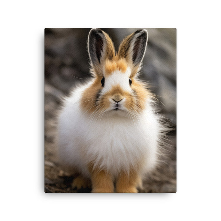 Adorable Himalayan Bunny Canvas - PosterfyAI.com