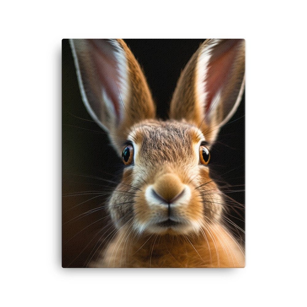 Adorable Belgian Hare Canvas - PosterfyAI.com
