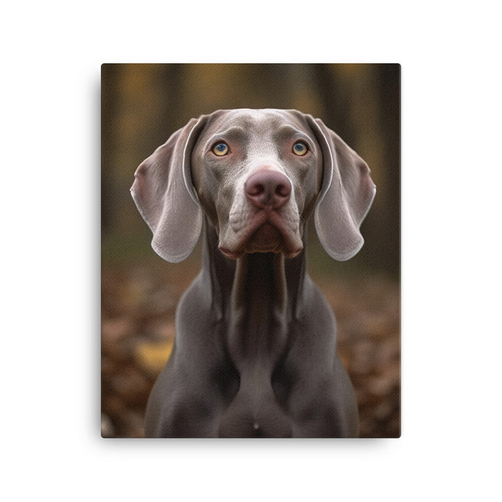 Weimaraner Canvas - PosterfyAI.com