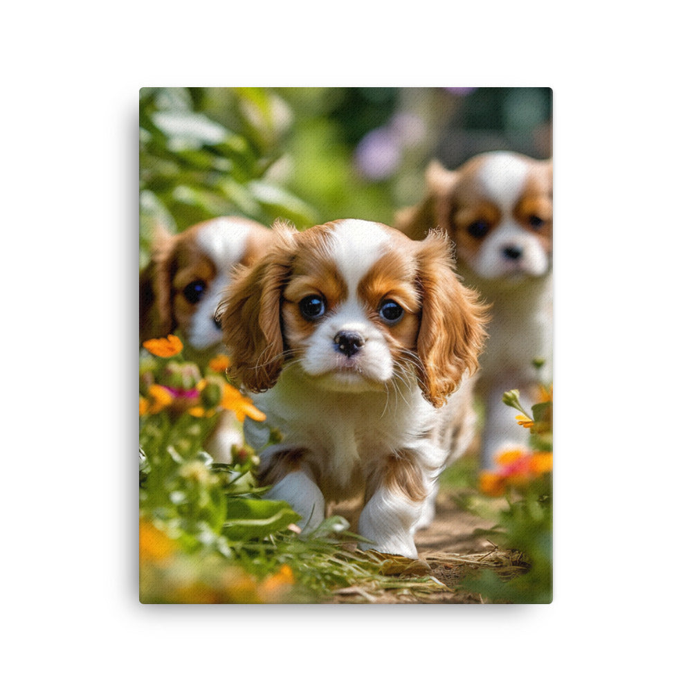 Cavalier King Charles Canvas - PosterfyAI.com