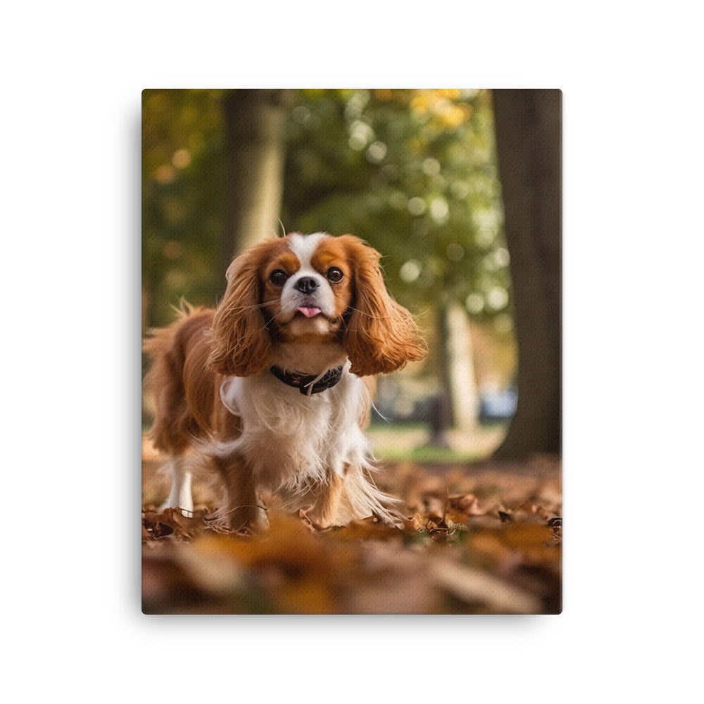 Cavalier King Charles Canvas - PosterfyAI.com