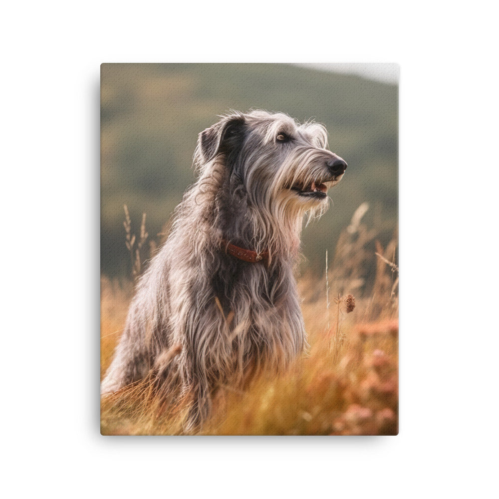 Scottish Deerhound Canvas - PosterfyAI.com