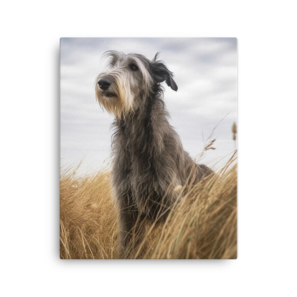 Scottish Deerhound Canvas - PosterfyAI.com
