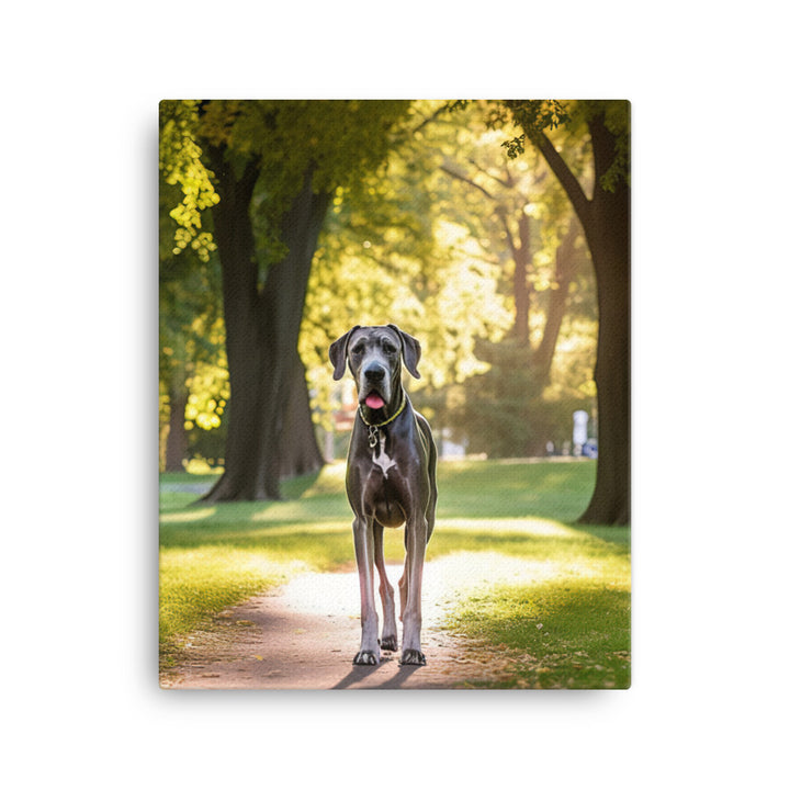 Great Dane Canvas - PosterfyAI.com