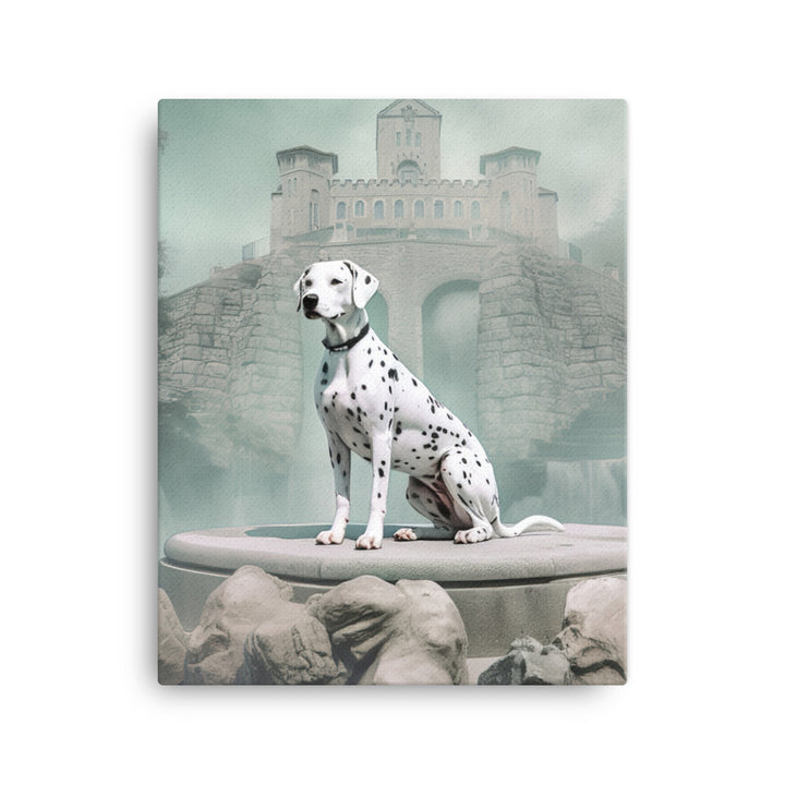 Dalmatian Canvas - PosterfyAI.com