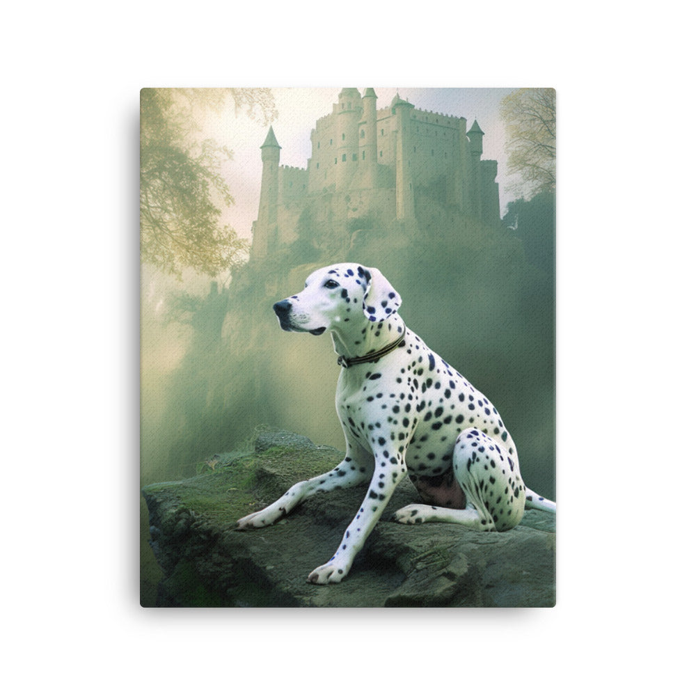 Dalmatian Canvas - PosterfyAI.com