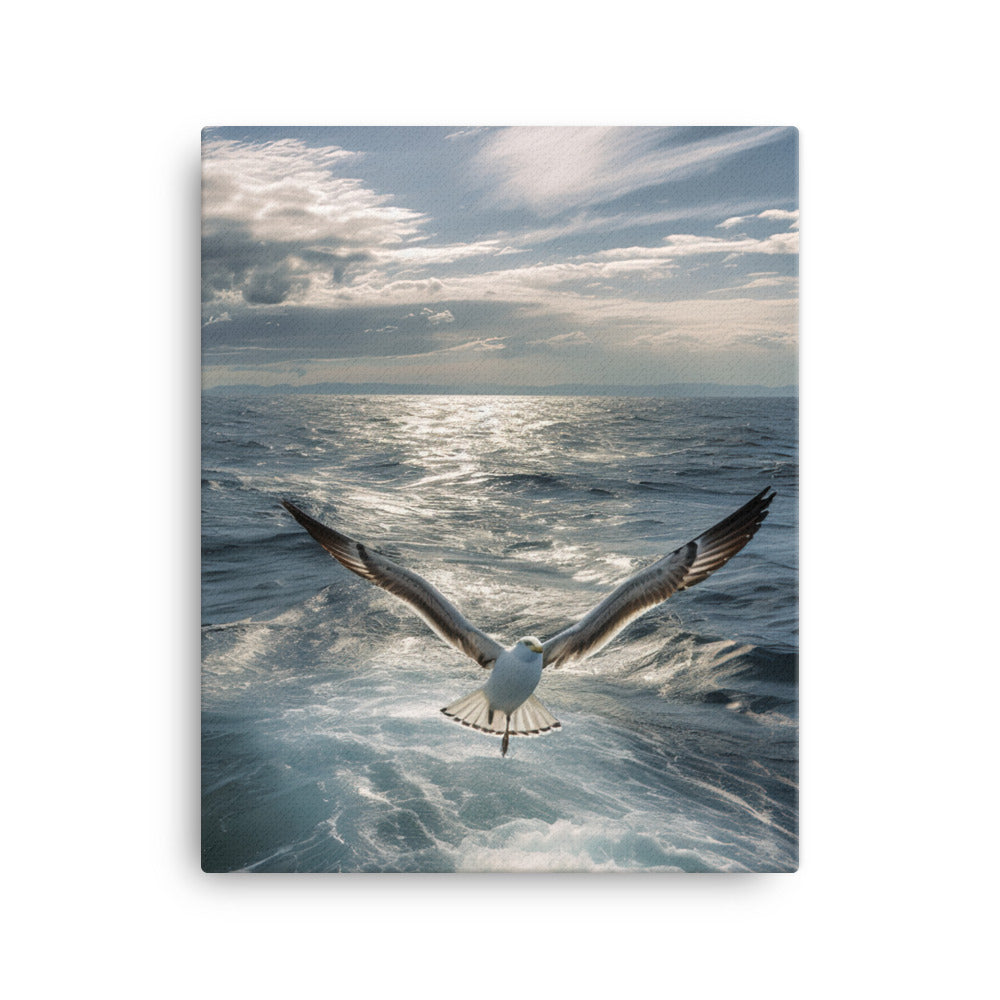 Albatross Canvas - PosterfyAI.com