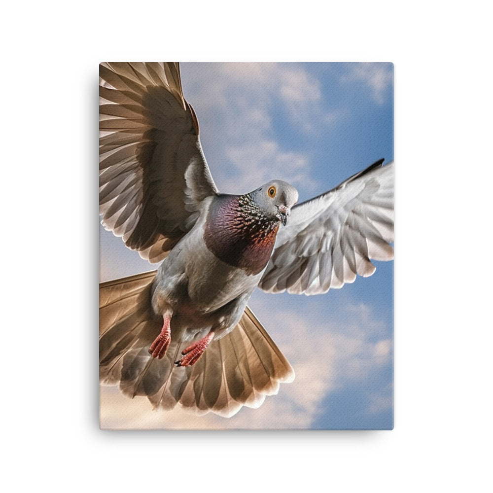Pigeon Canvas - PosterfyAI.com
