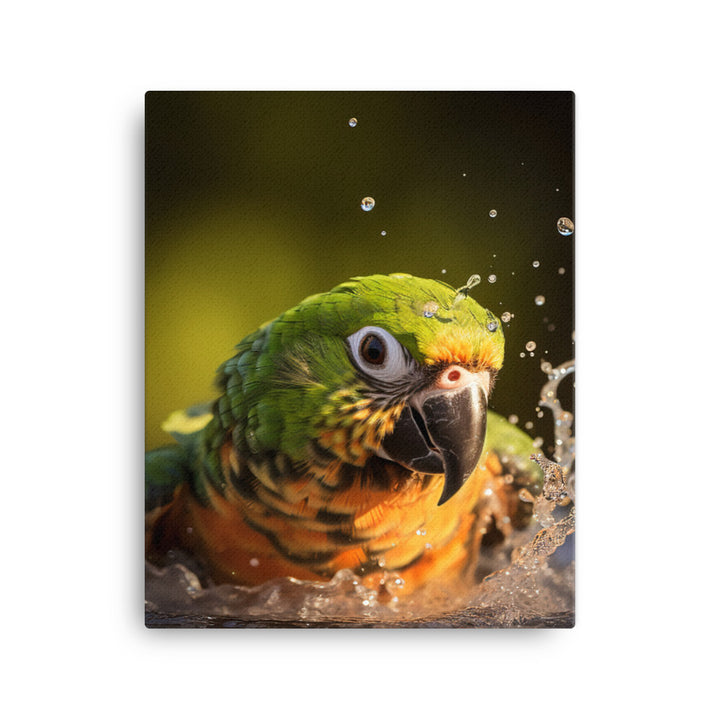 Parrot Canvas - PosterfyAI.com