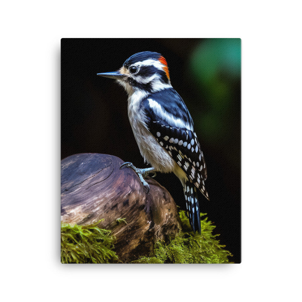 Woodpecker Canvas - PosterfyAI.com