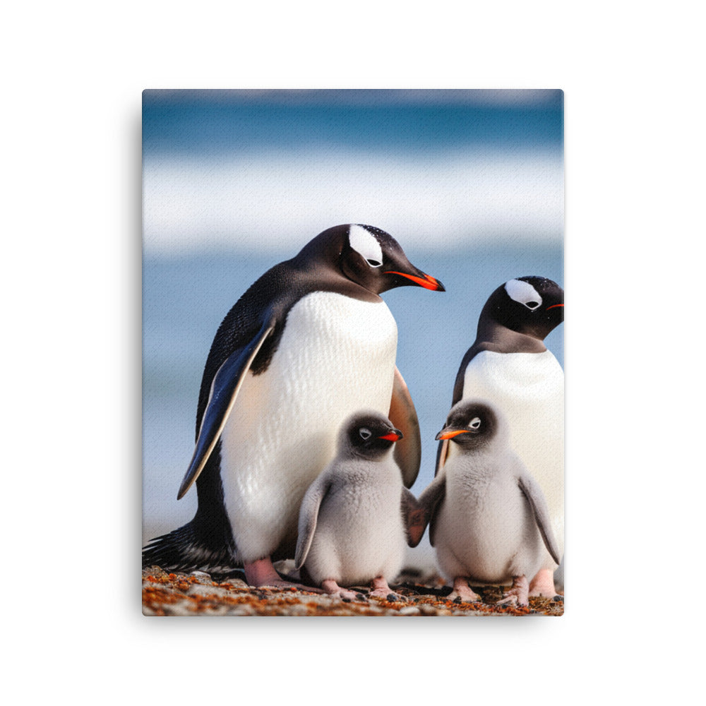 Penguin Canvas - PosterfyAI.com