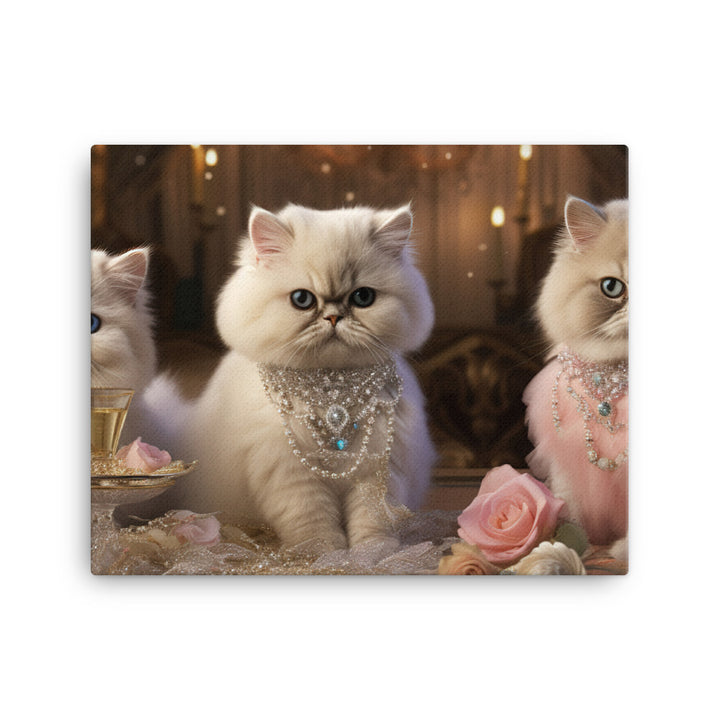 Exotic Shorthair Canvas - PosterfyAI.com