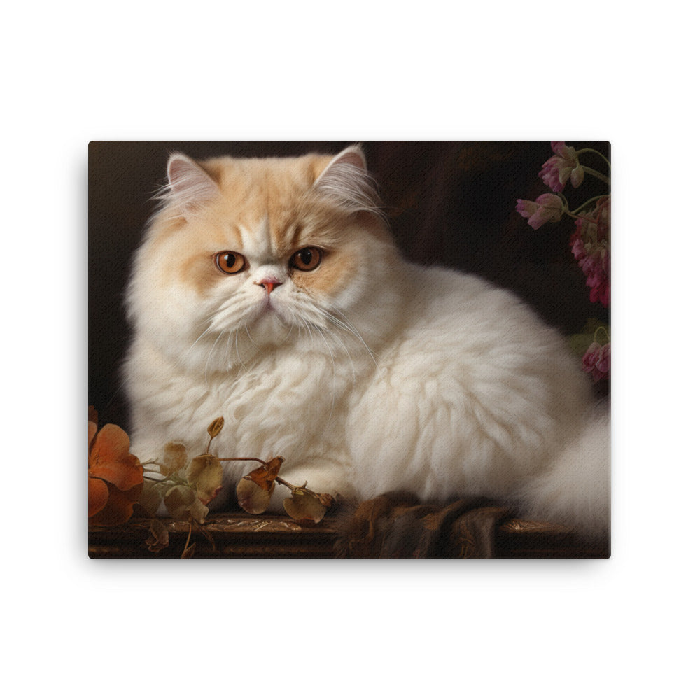 Exotic Shorthair Canvas - PosterfyAI.com