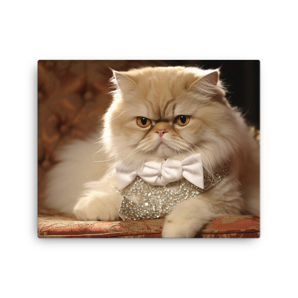 Exotic Shorthair Canvas - PosterfyAI.com