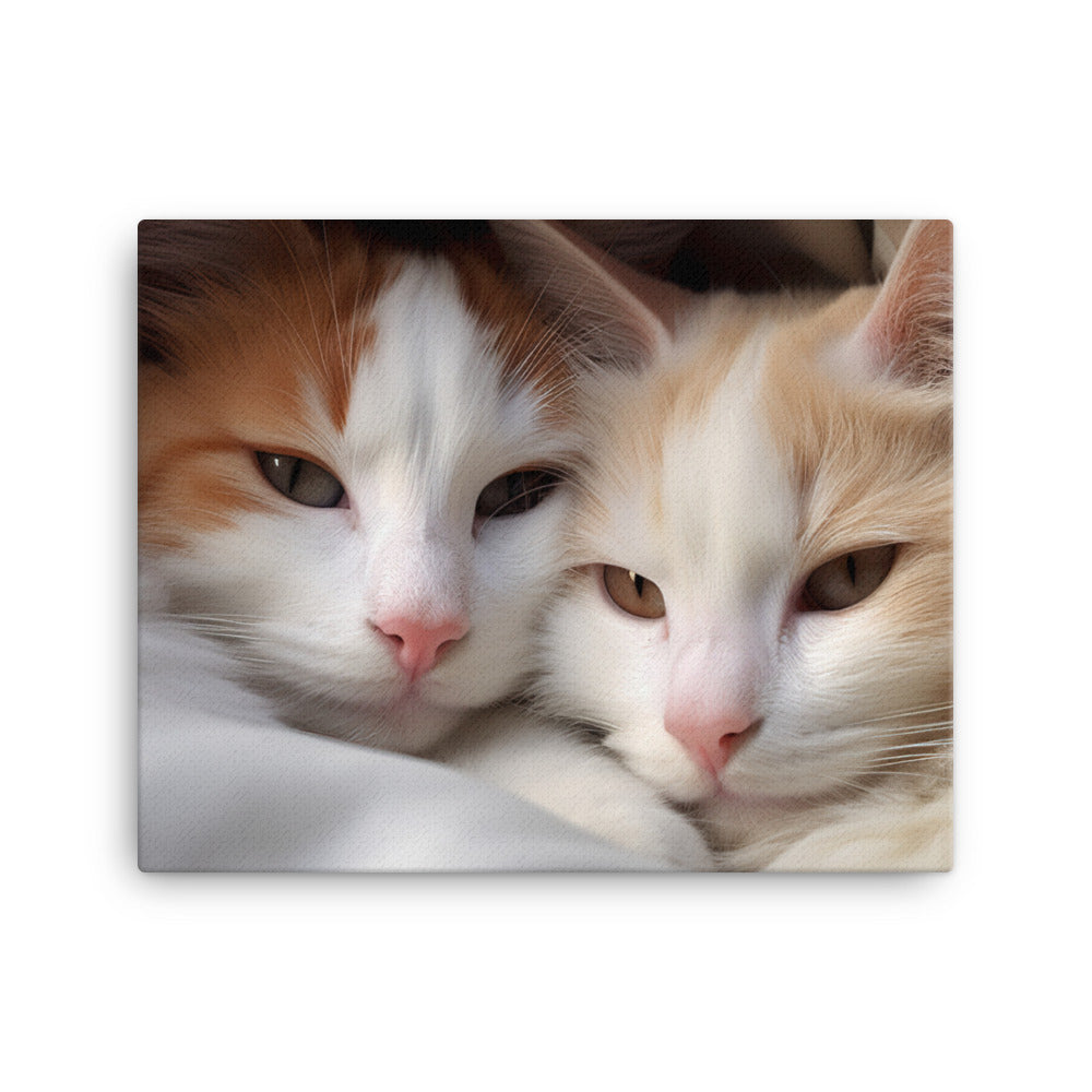 Turkish Van Canvas - PosterfyAI.com