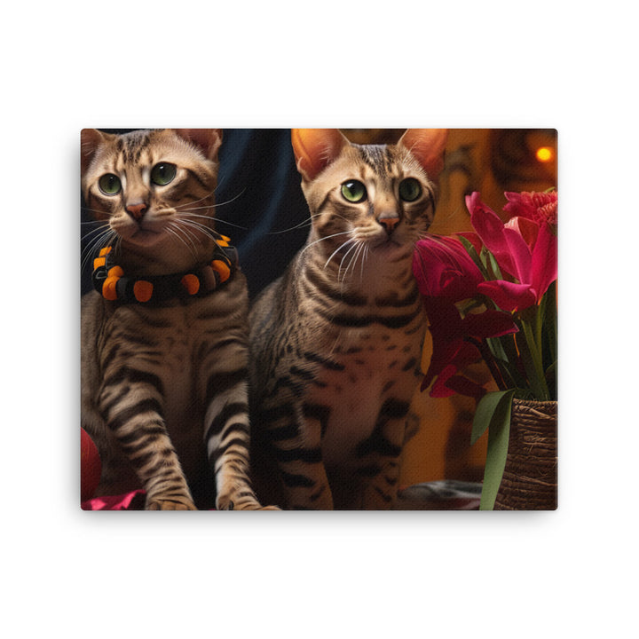 Ocicat Canvas - PosterfyAI.com