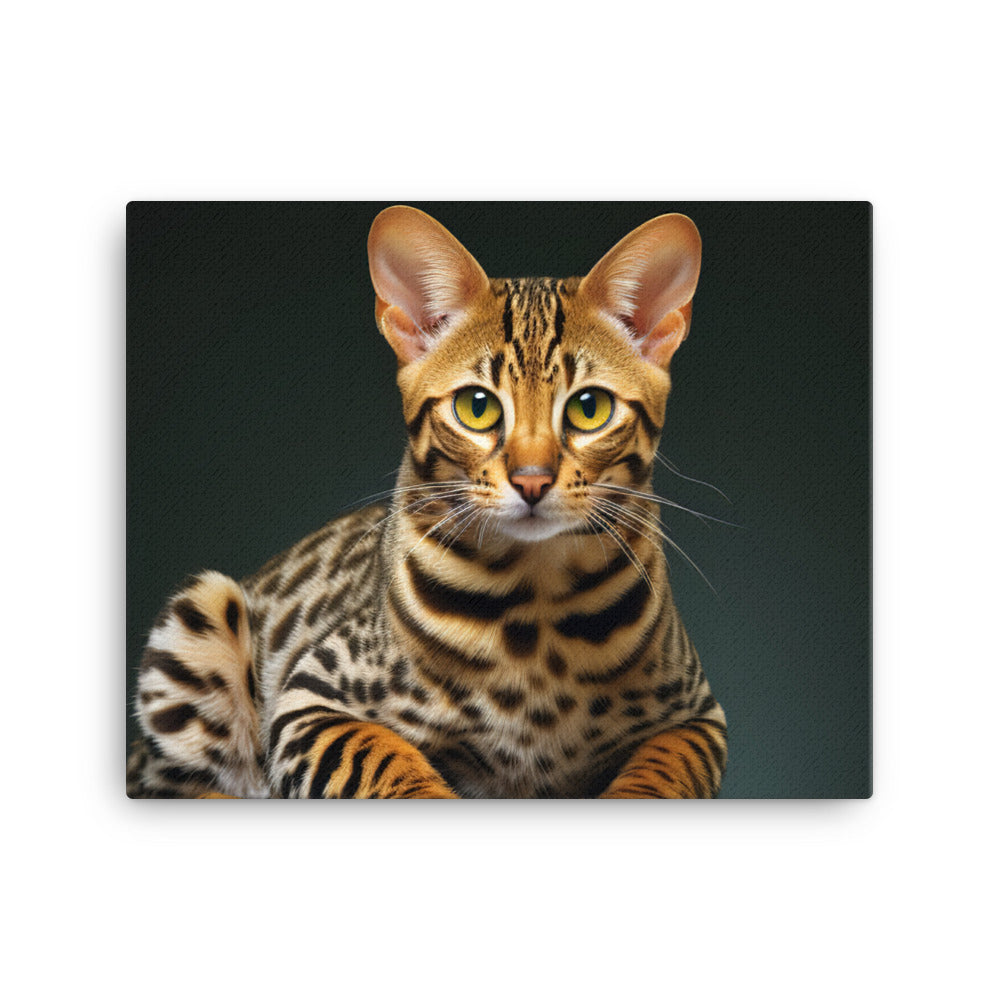 Ocicat Canvas - PosterfyAI.com