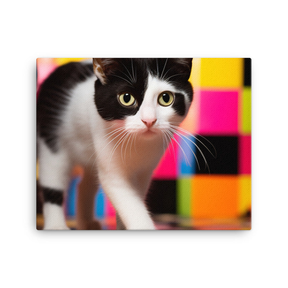 Japanese Bobtail Canvas - PosterfyAI.com