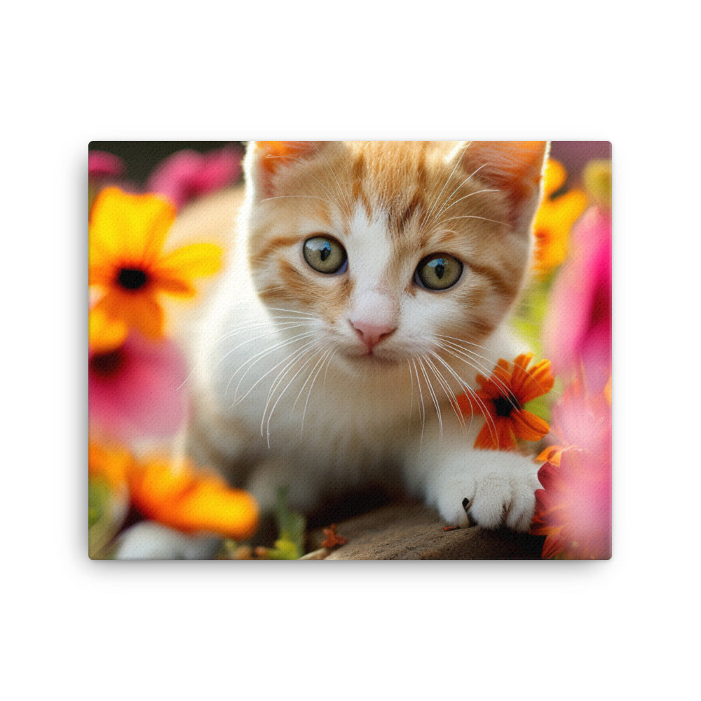 Japanese Bobtail Canvas - PosterfyAI.com