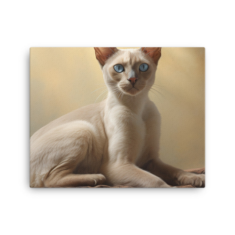 Tonkinese Canvas - PosterfyAI.com