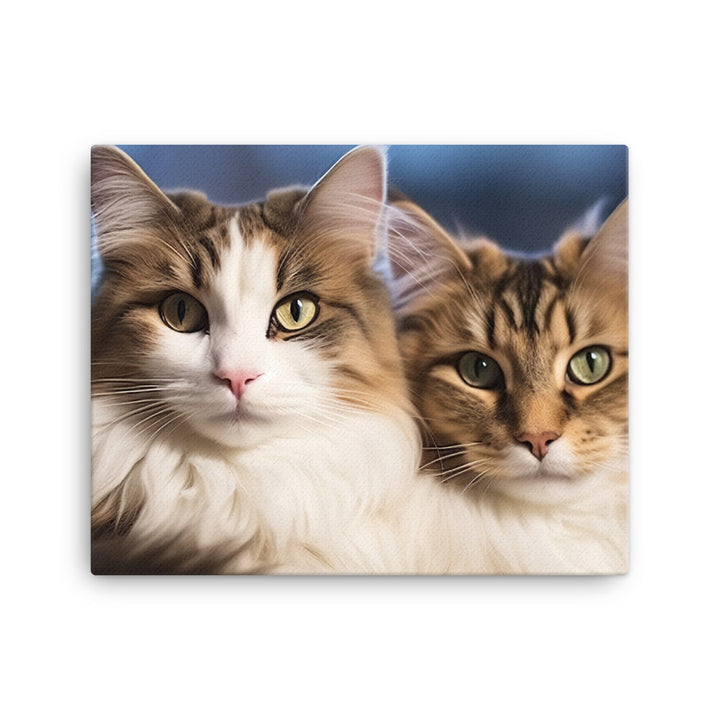 Norwegian Forest Canvas - PosterfyAI.com