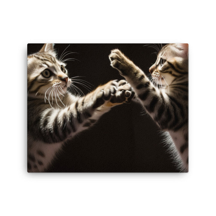 Egyptian Mau Canvas - PosterfyAI.com