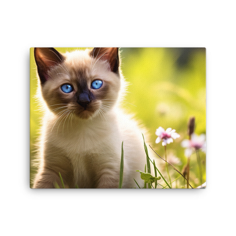 Siamese Canvas - PosterfyAI.com