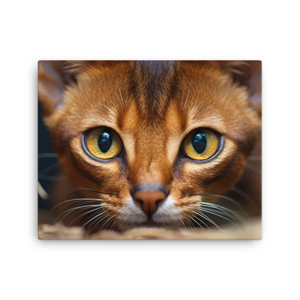 Abyssinian Canvas - PosterfyAI.com