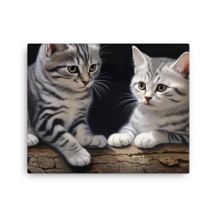 American Shorthair Canvas - PosterfyAI.com