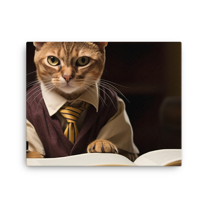 Abyssinian Student Canvas - PosterfyAI.com