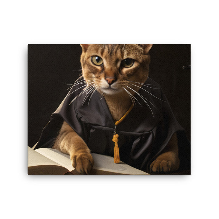 Abyssinian Student Canvas - PosterfyAI.com