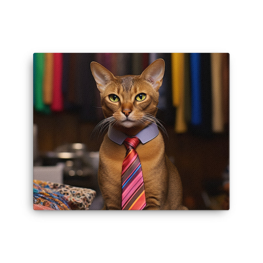 Abyssinian Sales Consultant Canvas - PosterfyAI.com